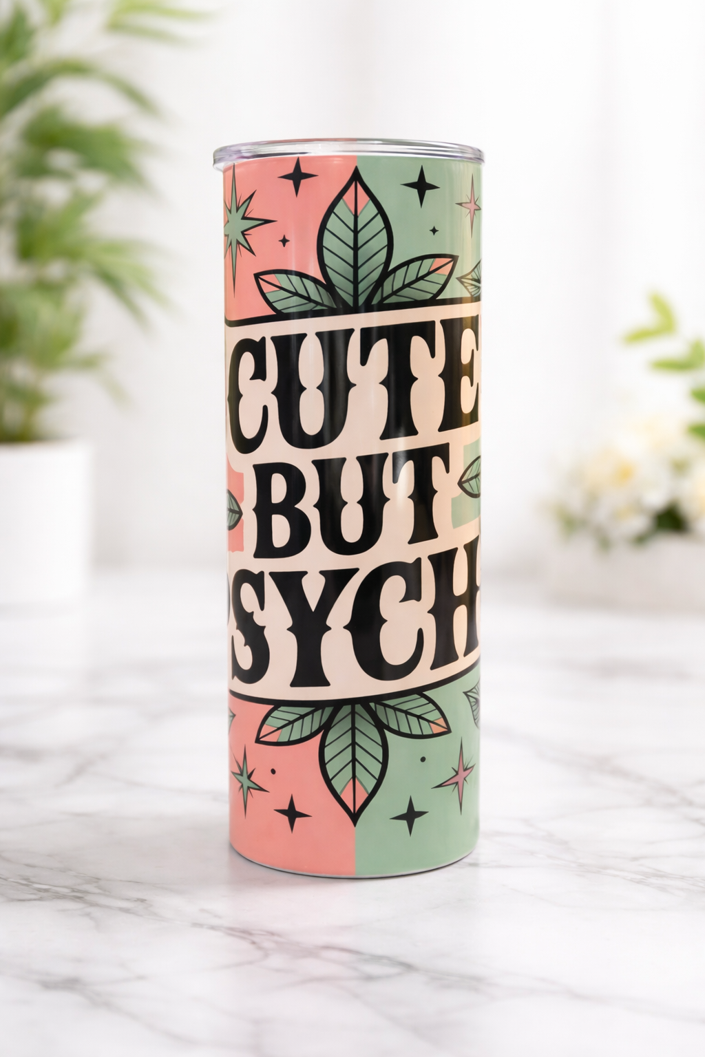 20oz Stainless Steel Tumbler- Bold & Insulated Travel Cup